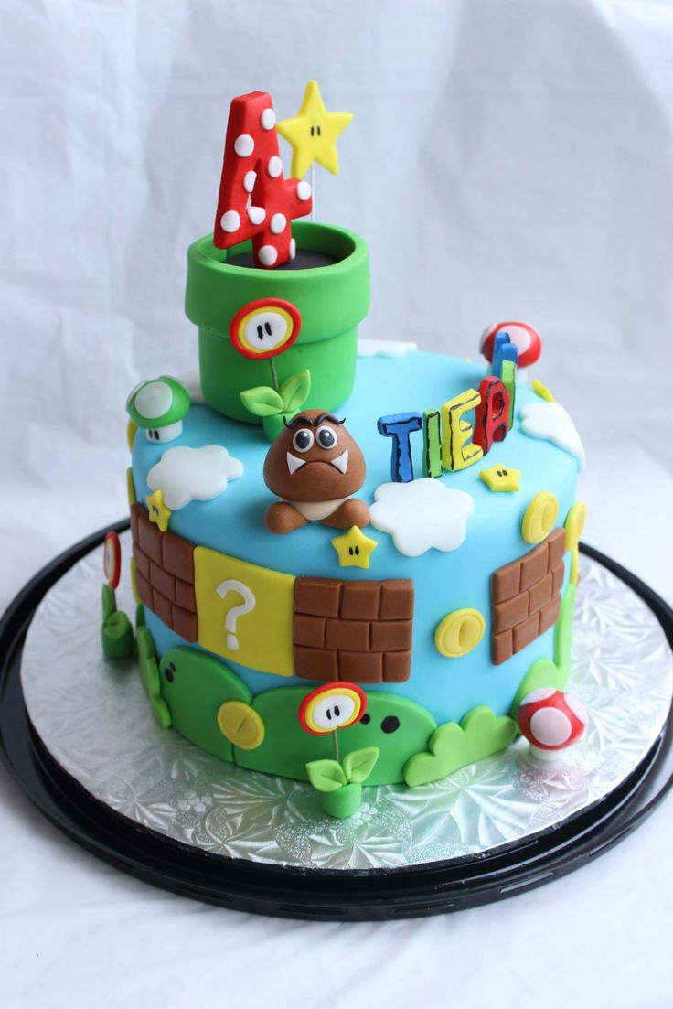 Super Mario Cake