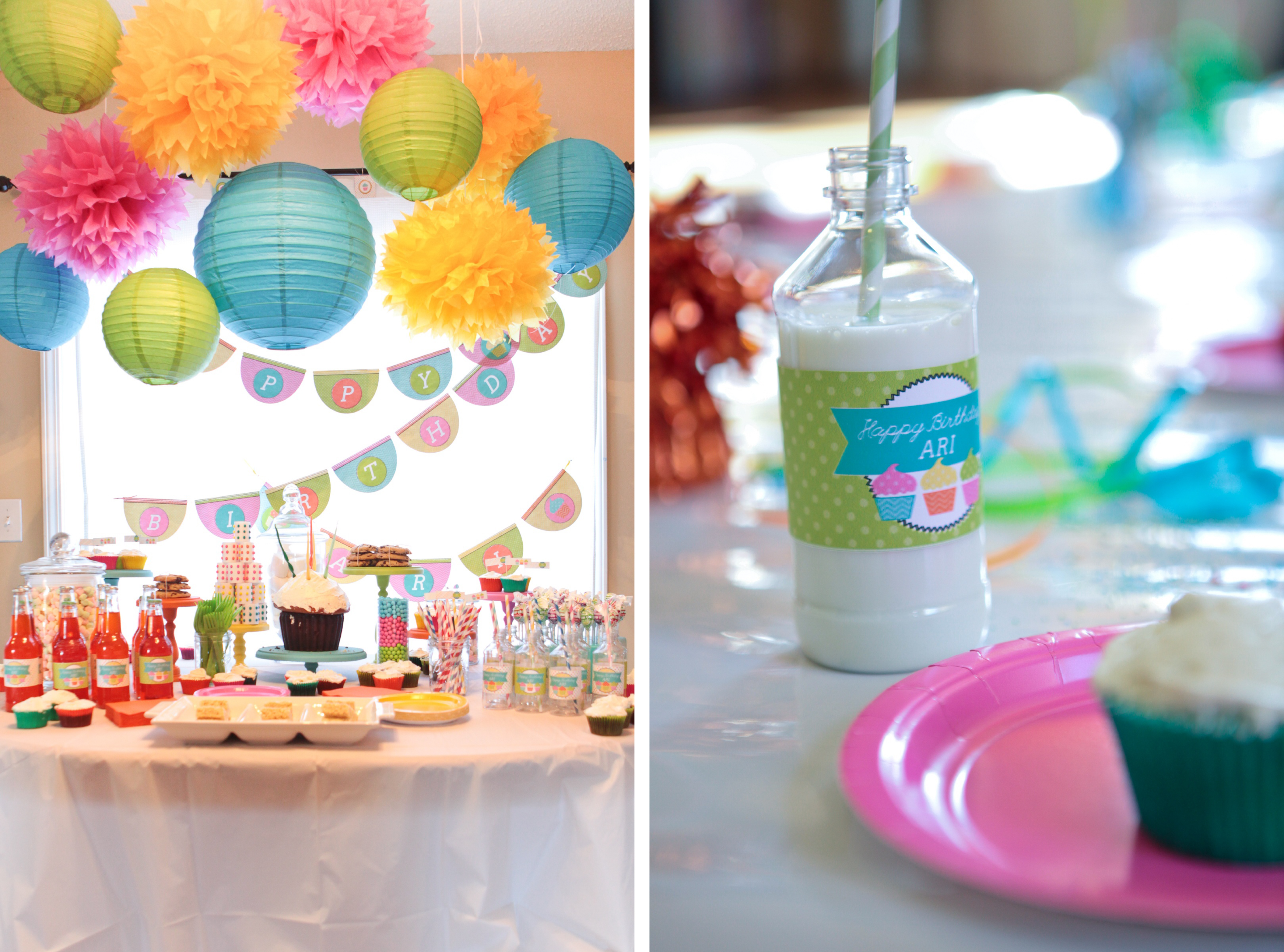 Sweet 16 Birthday Party Cupcake Ideas