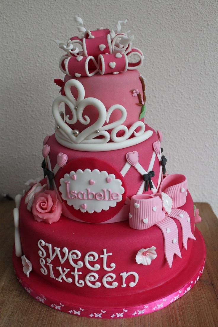 Sweet Sixteen Cake