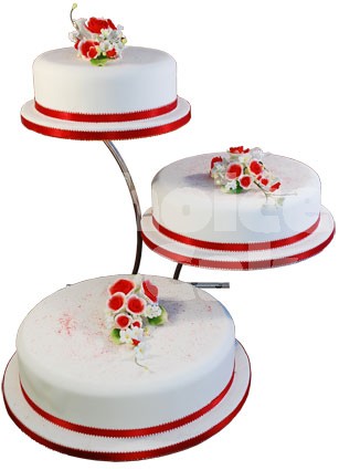 Three Tier Wedding Cake