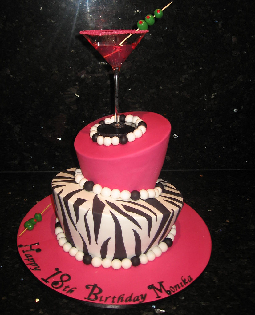 Topsy Turvy Birthday Cake