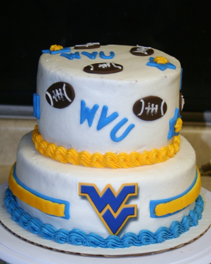 West Virginia University Birthday Cakes