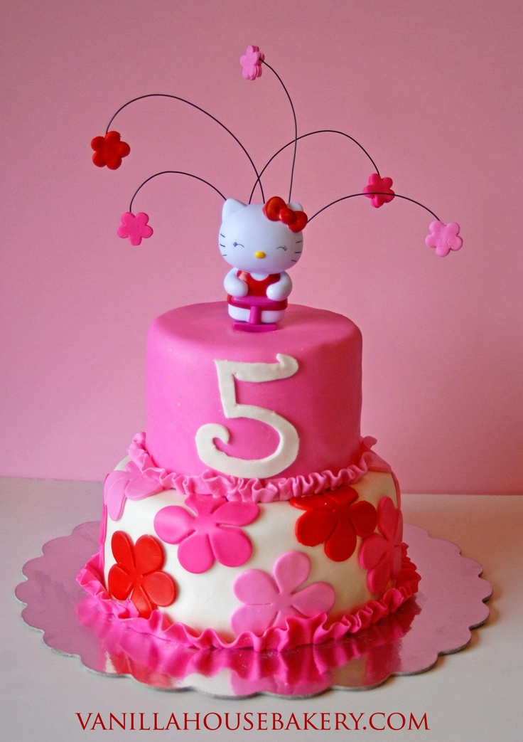 5 Year Old Girl Birthday Cake