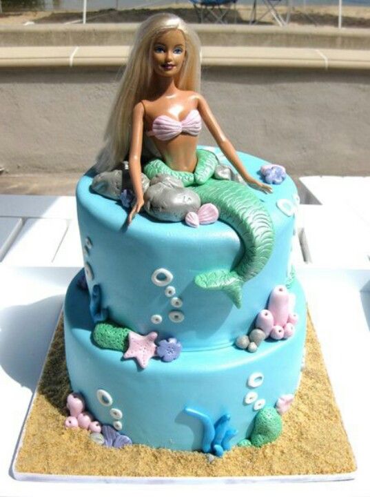 Barbie Mermaid Cake Ideas