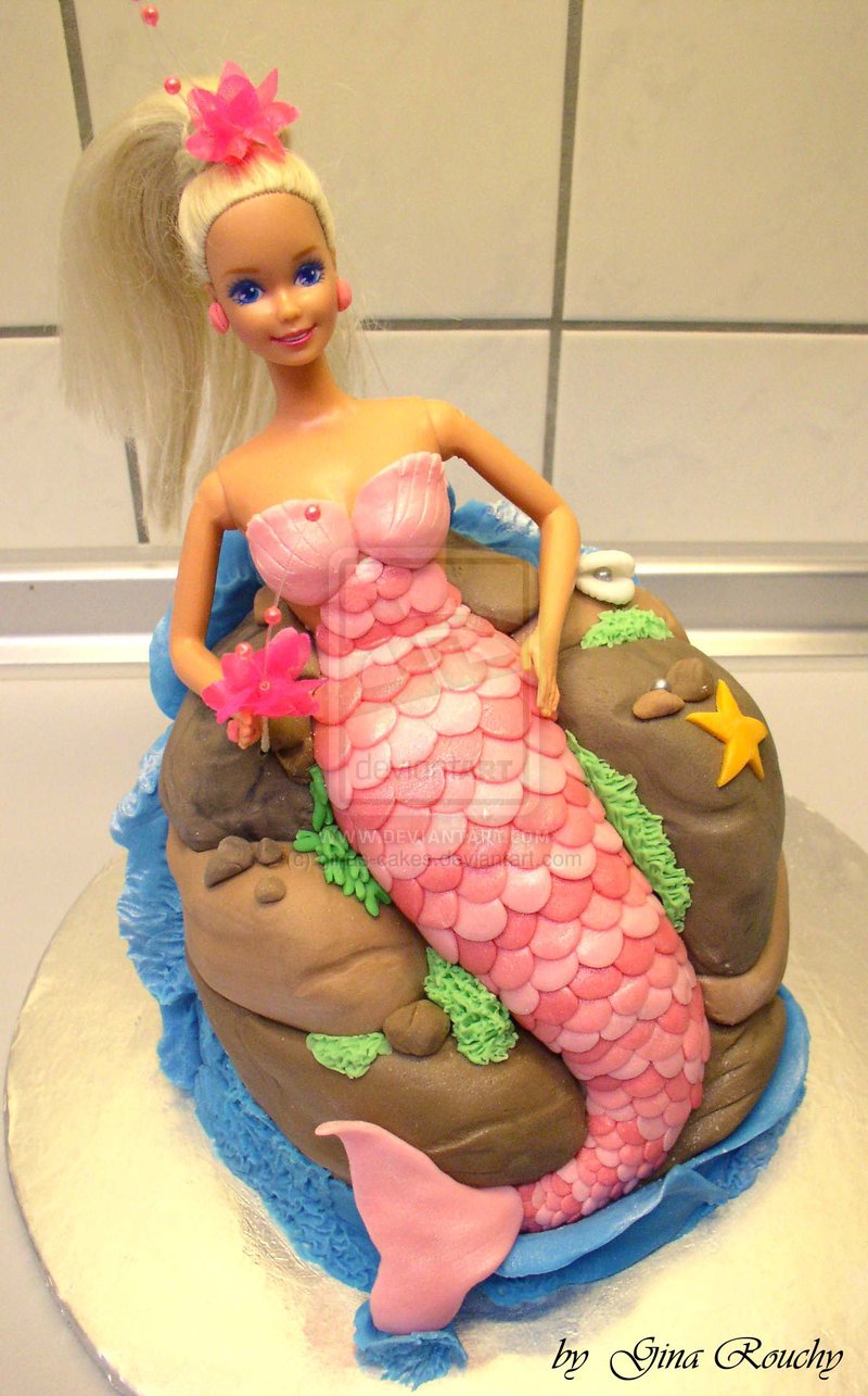 11 Photos of Princess Cakes Mermaid Barbie