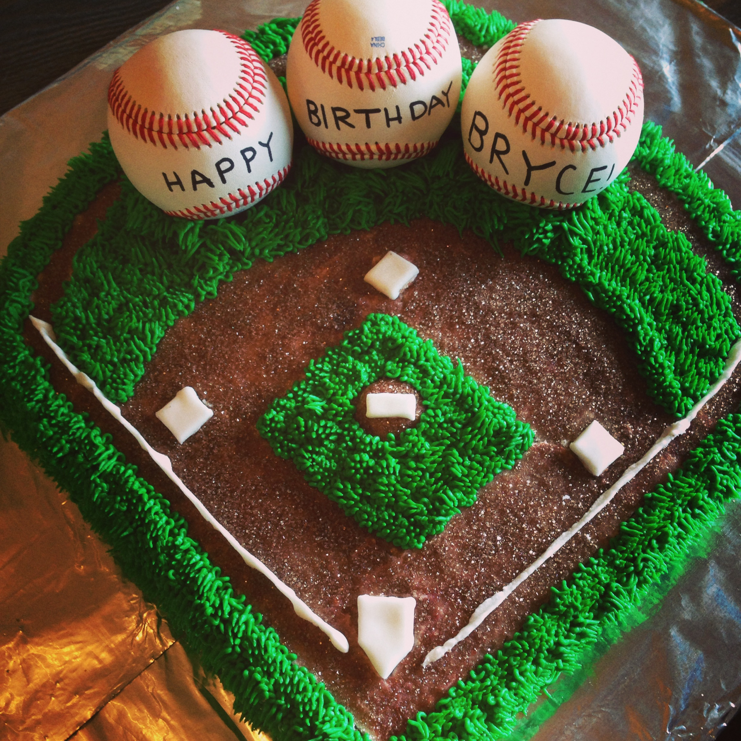 Baseball Birthday Cake Ideas