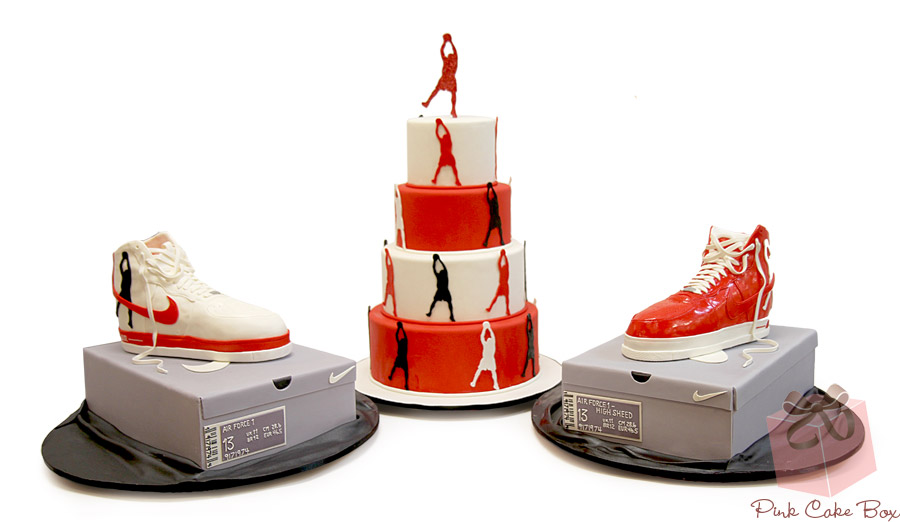 Basketball Birthday Cake Sneaker