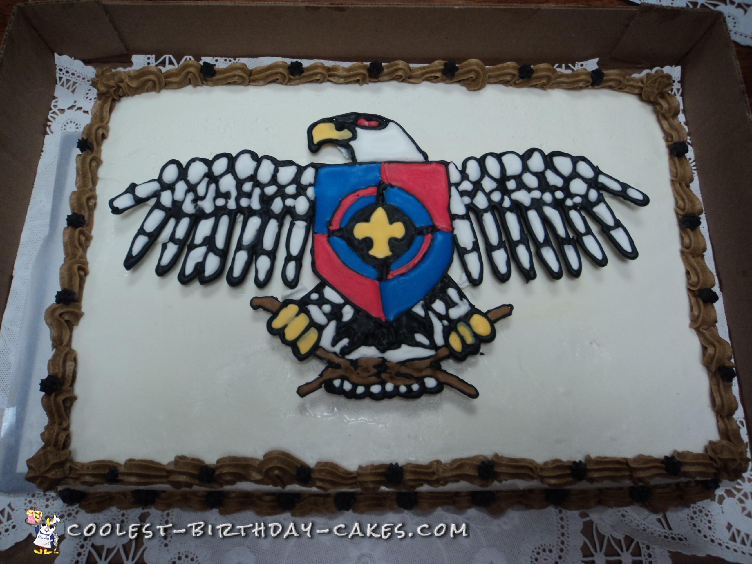 Boy Scout Birthday Cake