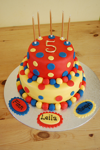 Boys 5th Birthday Cake