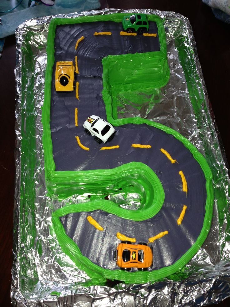 Boys 5th Birthday Cake