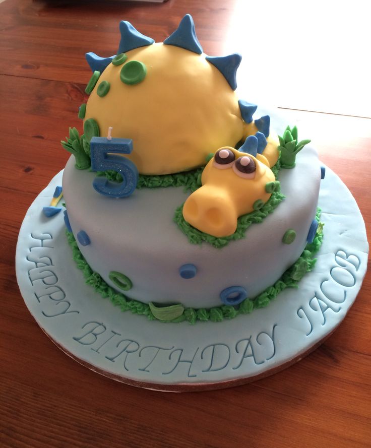 Boys 5th Birthday Cake