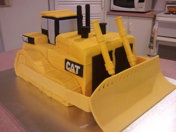 Bulldozer Cake