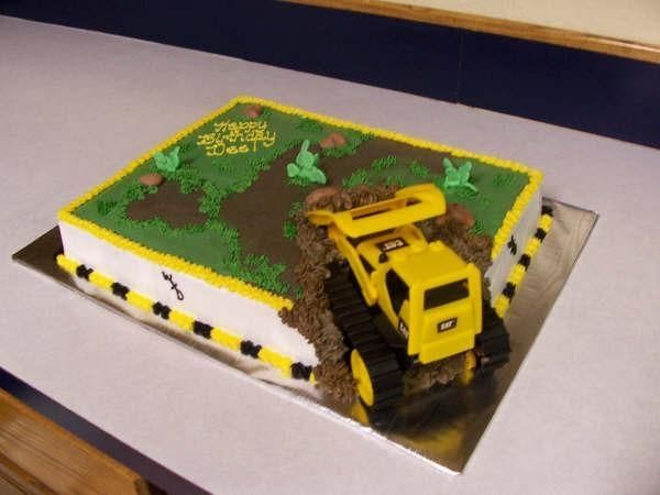 Bulldozer Cake