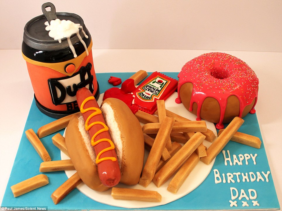 7 Photos of Cakes Shaped Like Food