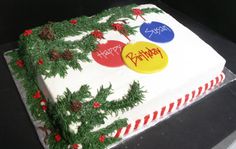 Christmas Birthday Cake Ideas