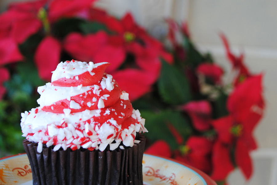 Christmas Candy Cane Cupcake