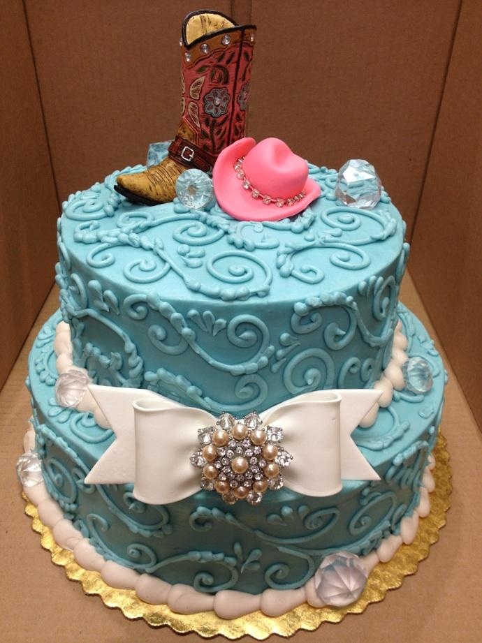 8 Photos of 18th Birthday Cakes Cowgirl