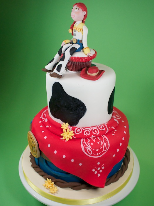 Cowgirl Birthday Cake