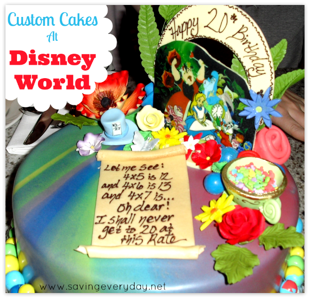 9 Photos of Custom Cakes At Walt Disney World