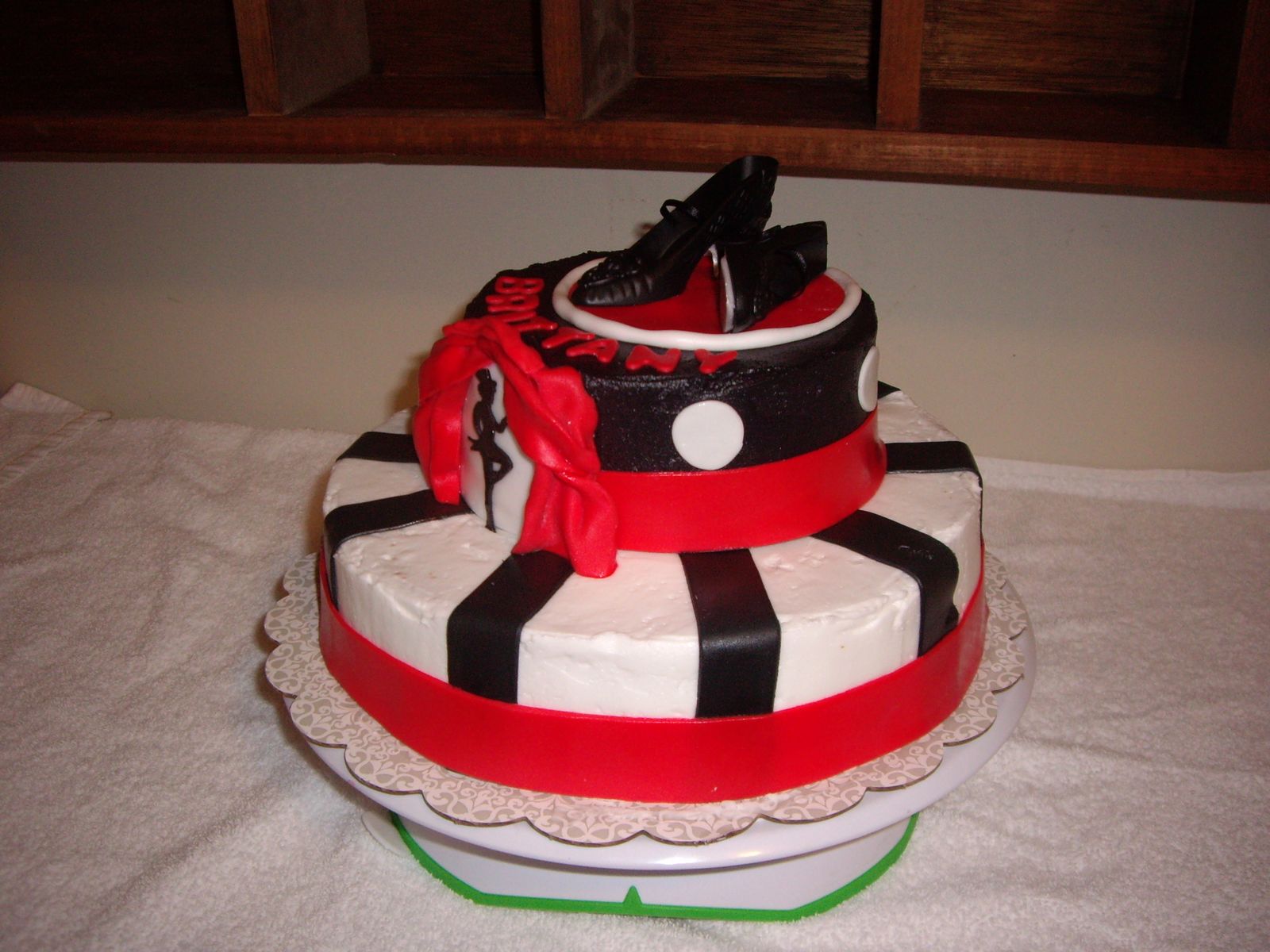 Dance Birthday Cake