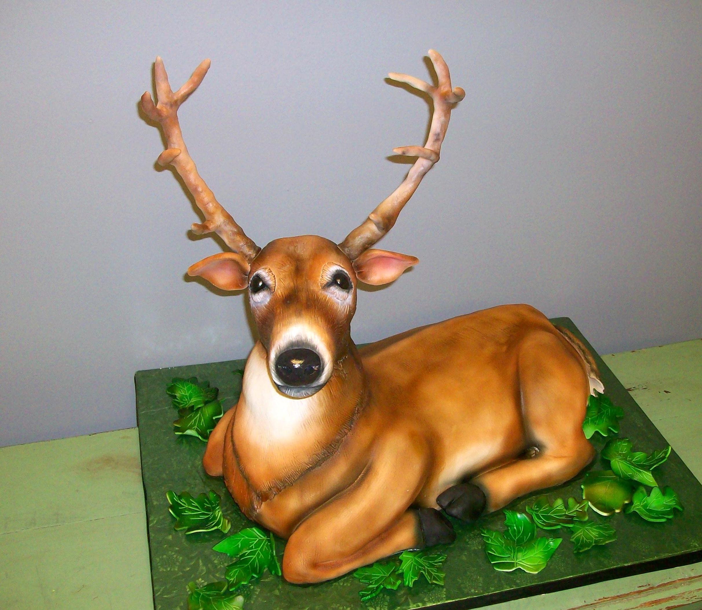 Deer Grooms Cake