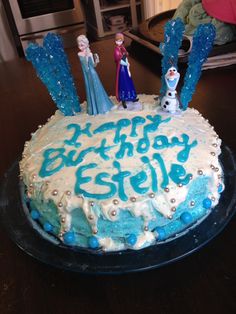 Easy Birthday Cake Frozen