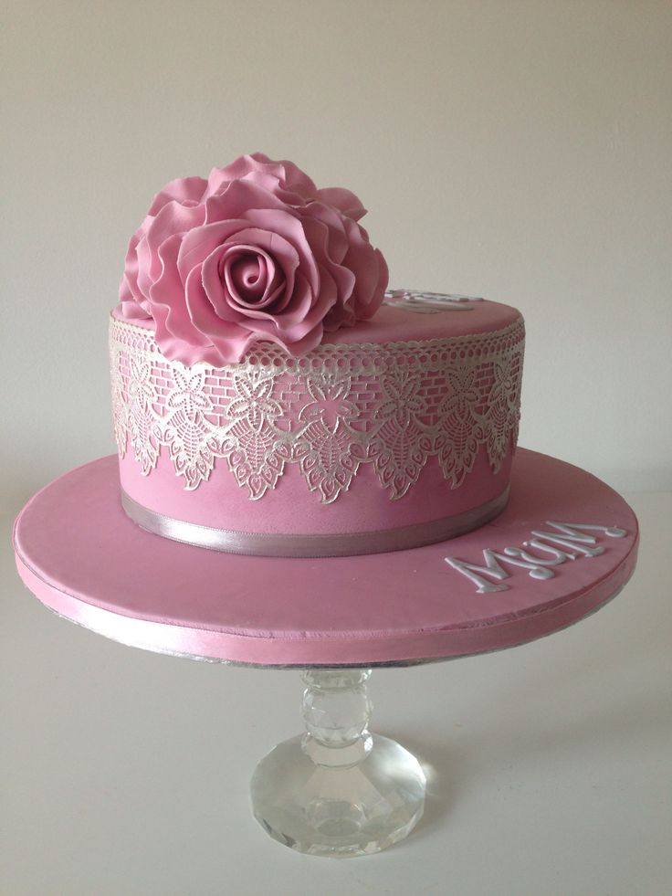 Elegant Birthday Cake