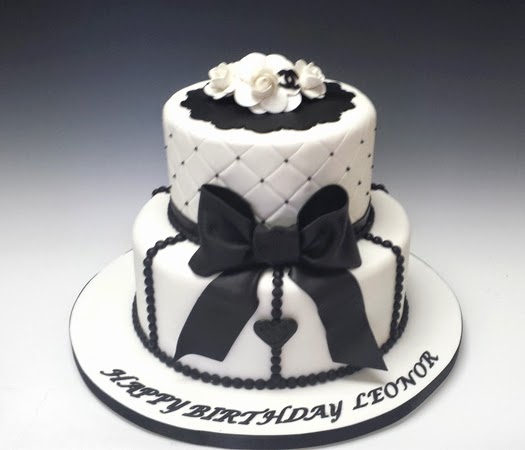 Elegant Birthday Cake