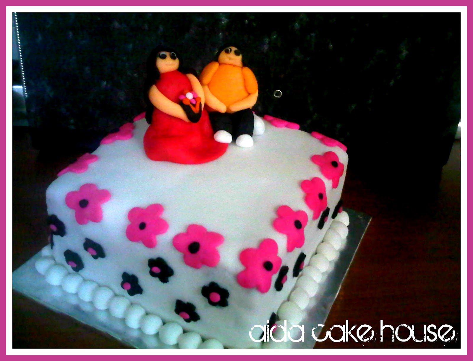 Fondant Birthday Cake