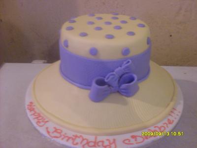 Fondant Hat Cakes