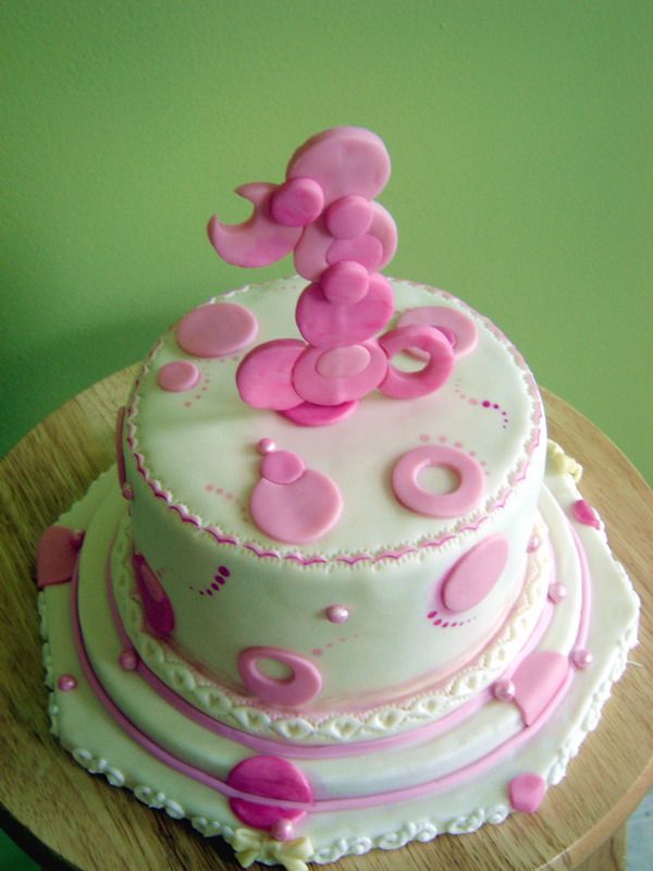 Girl First Birthday Cake Ideas