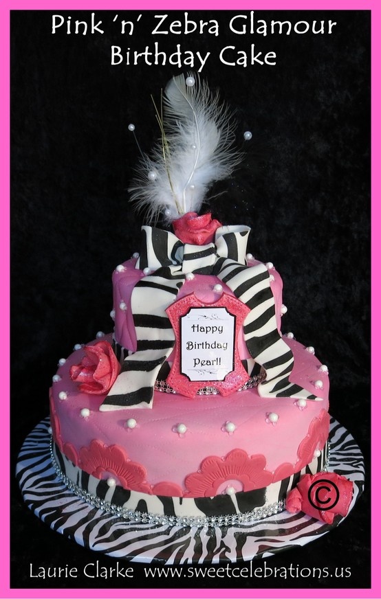 Glamour Birthday Cake