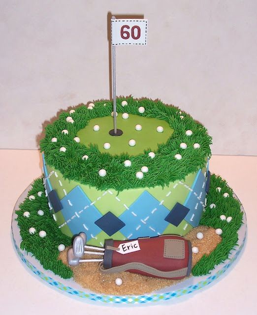 Golf Birthday Cake