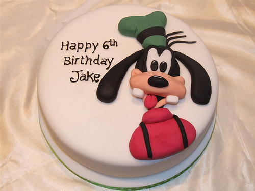 Goofy Birthday Cake