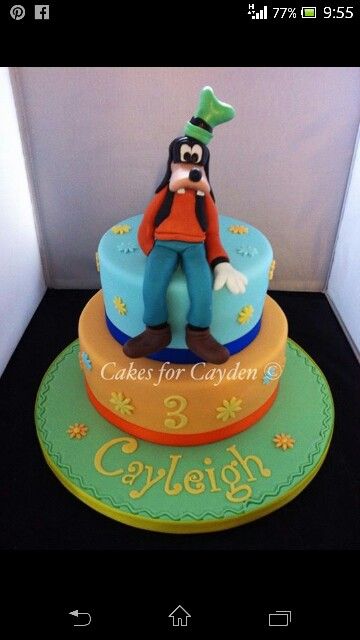 Goofy Birthday Cake