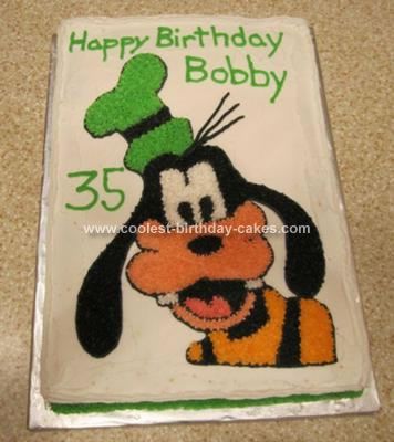 Goofy Birthday Cake