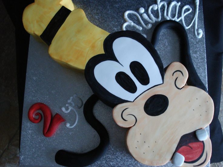 Goofy Birthday Cake