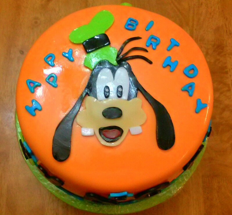 Goofy Birthday Cake