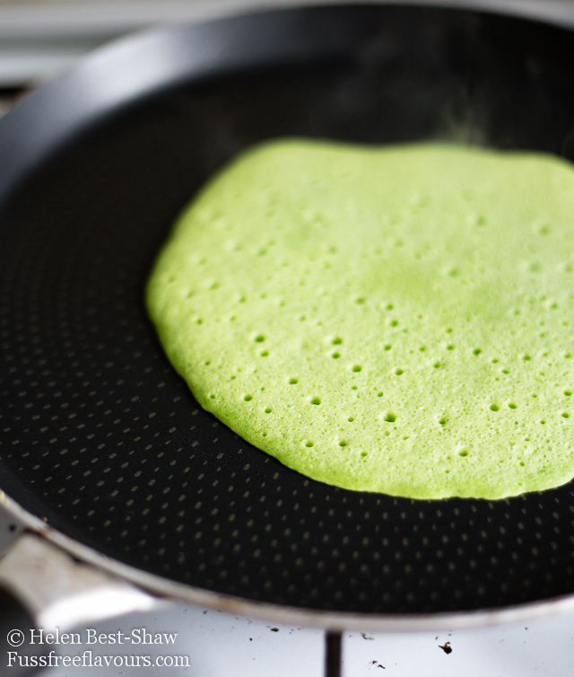 Green Pancake Batter