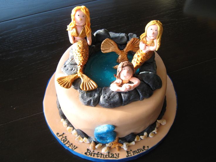 H2O Just Add Water Mermaid Cake