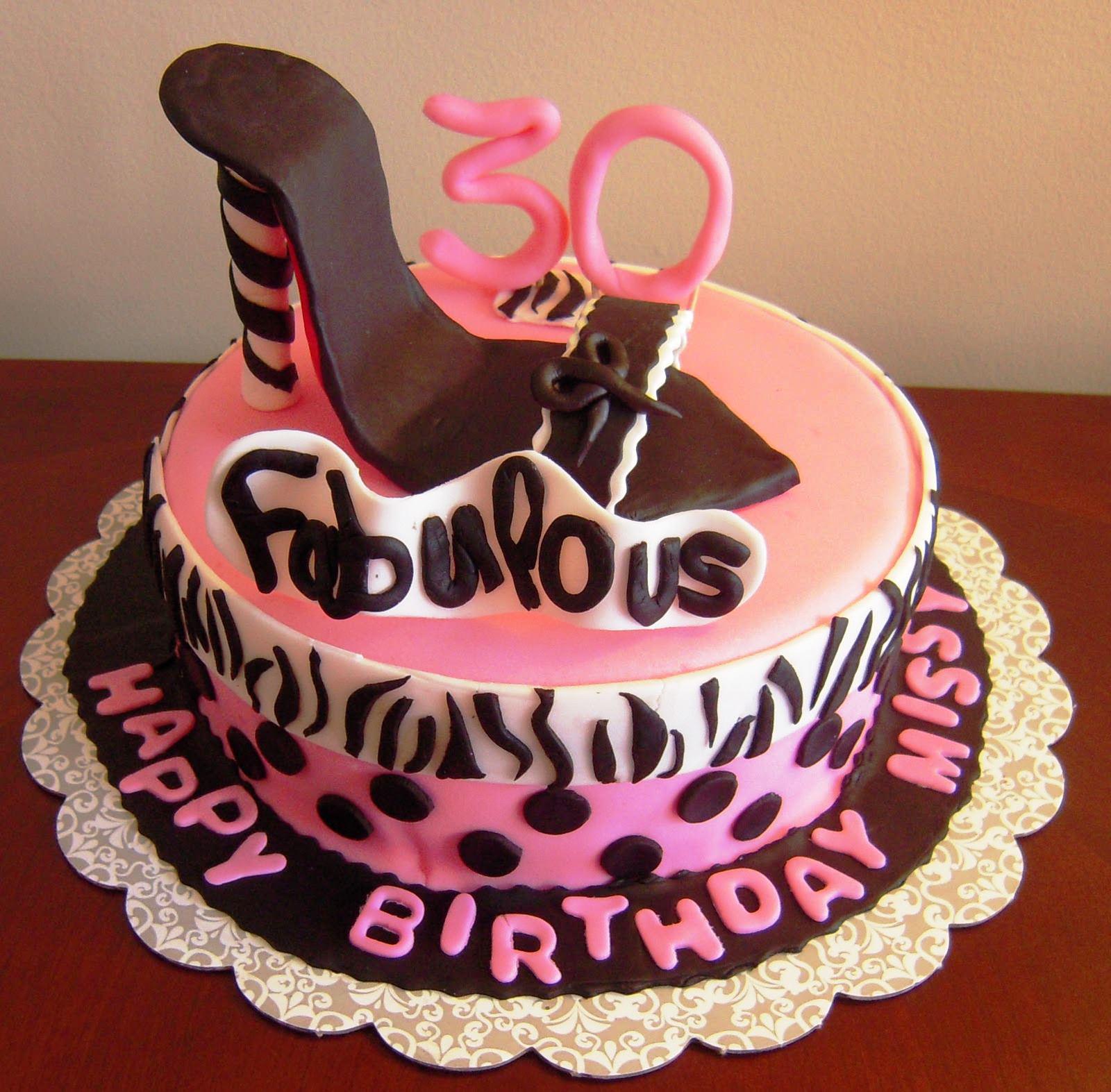 Happy 30th Birthday Cake Ideas