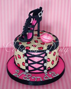 Happy Birthday Cake High Heels