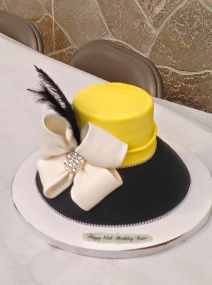 Happy Birthday Church Hat Cake