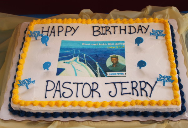 Happy Birthday Pastor Cake