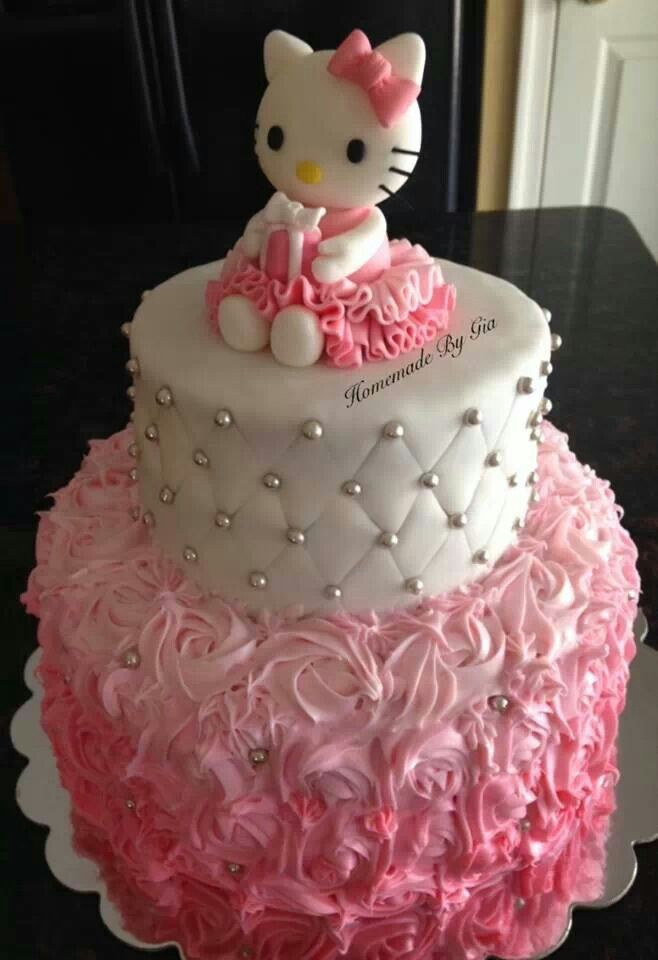 Hello Kitty Birthday Cake