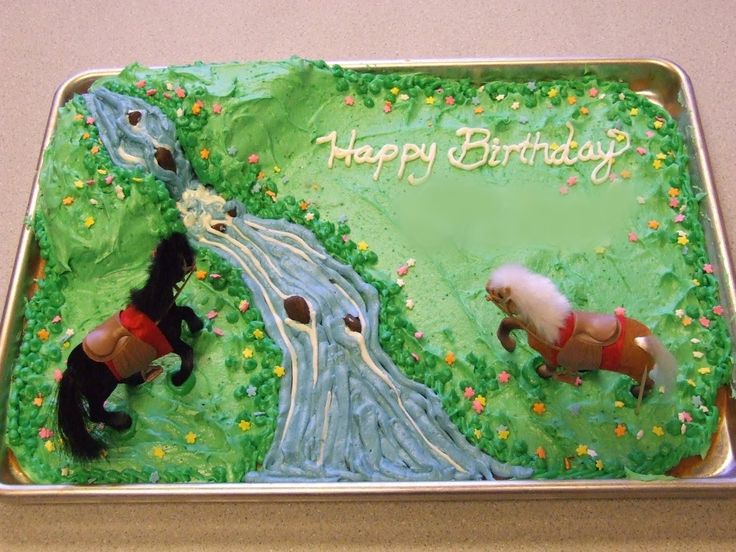 Horse Birthday Cake