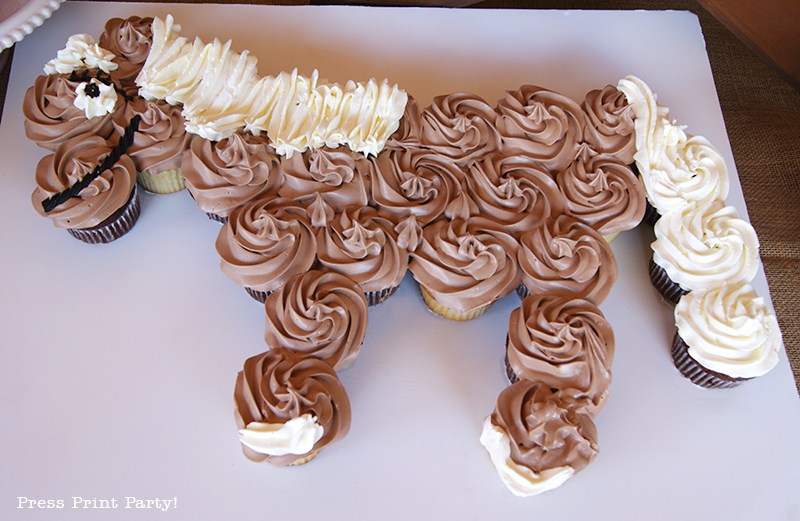 11 Photos of Cowgirl Birthday Cake And Cupcakes