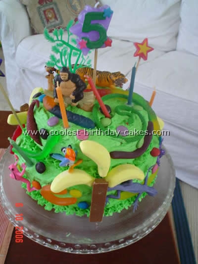 Jungle Safari Birthday Cake Ideas