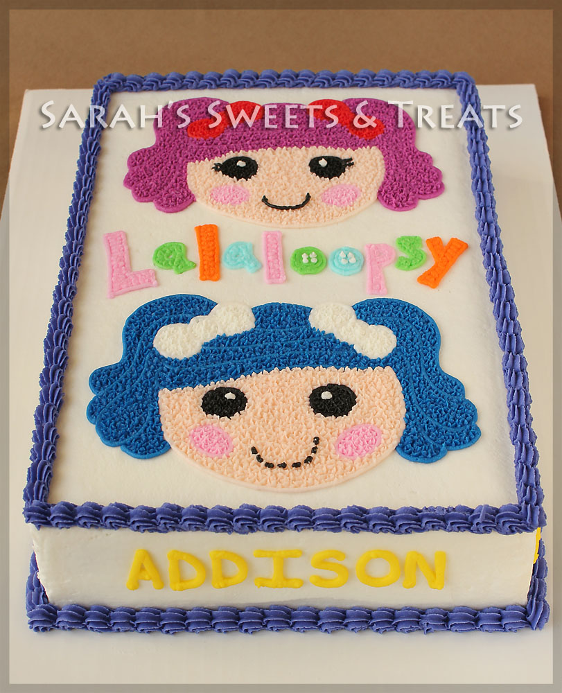 Lalaloopsy Buttercream Birthday Cakes