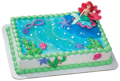 Little Mermaid Cake with Pearls